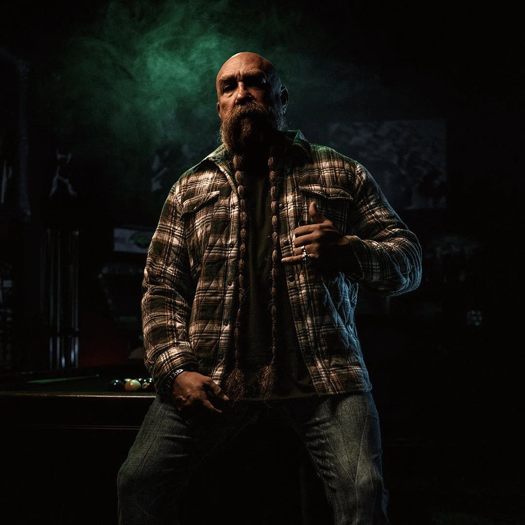 Artillery Quilted Flannel Jacket - Image 3