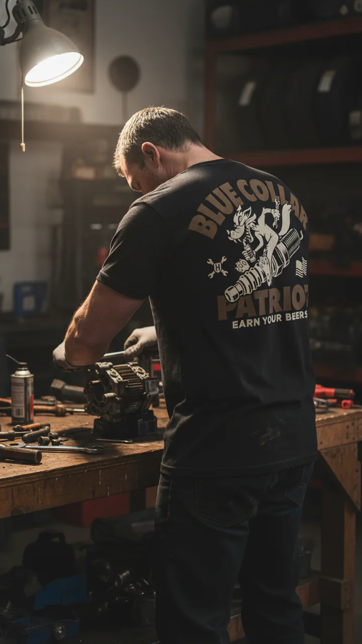Earned Beers Tee - Image 3