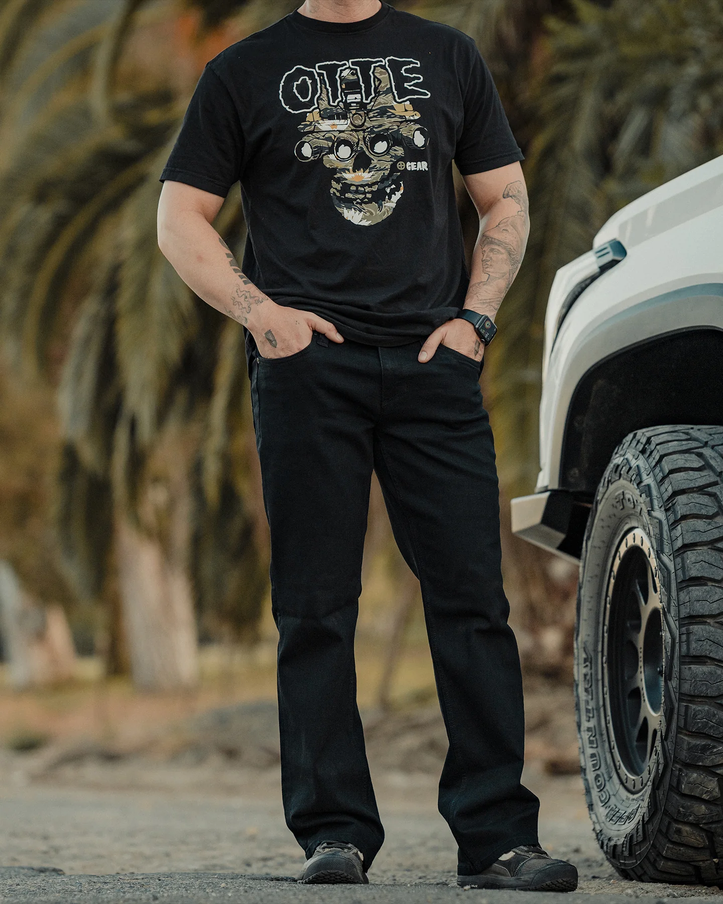 Freedom Black Rinse Jeans - Image 3
