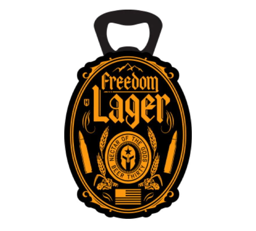 Freedom Lager Bottle Opener