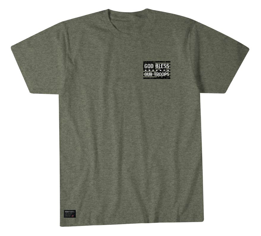 God Bless Our Troops Tee - Image 2