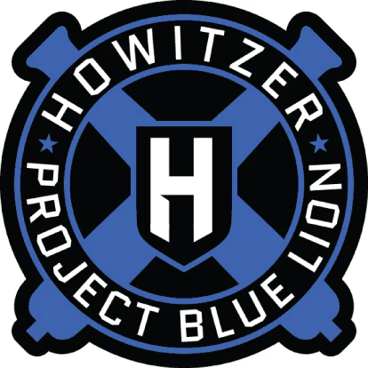 Howitzer Project Blue Lion Sticker