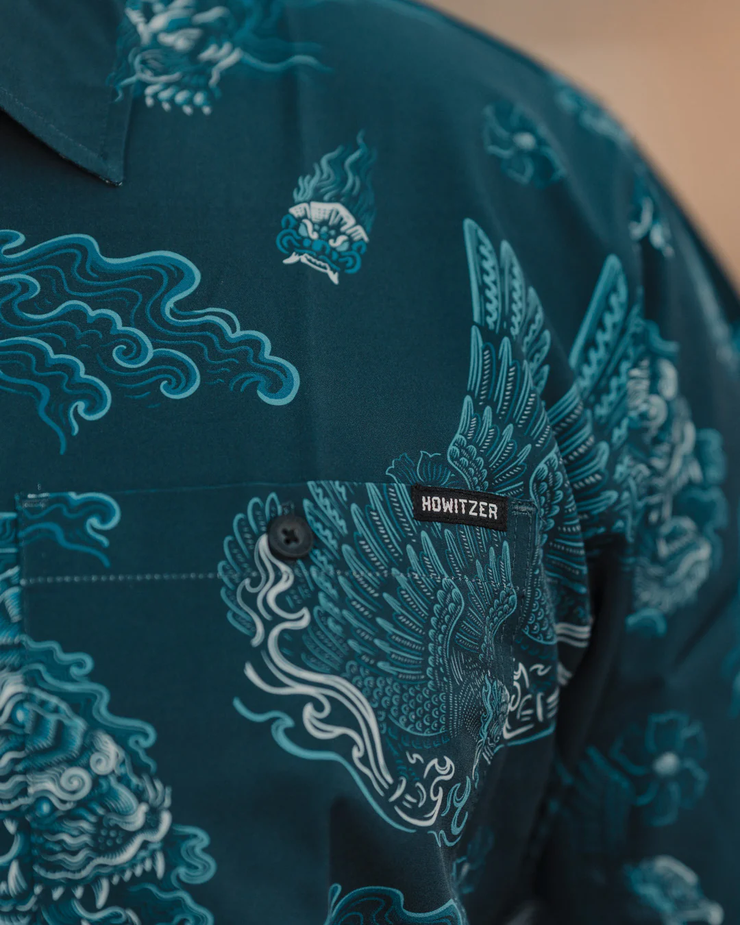 Le Tiger Blue Shirt - Image 5