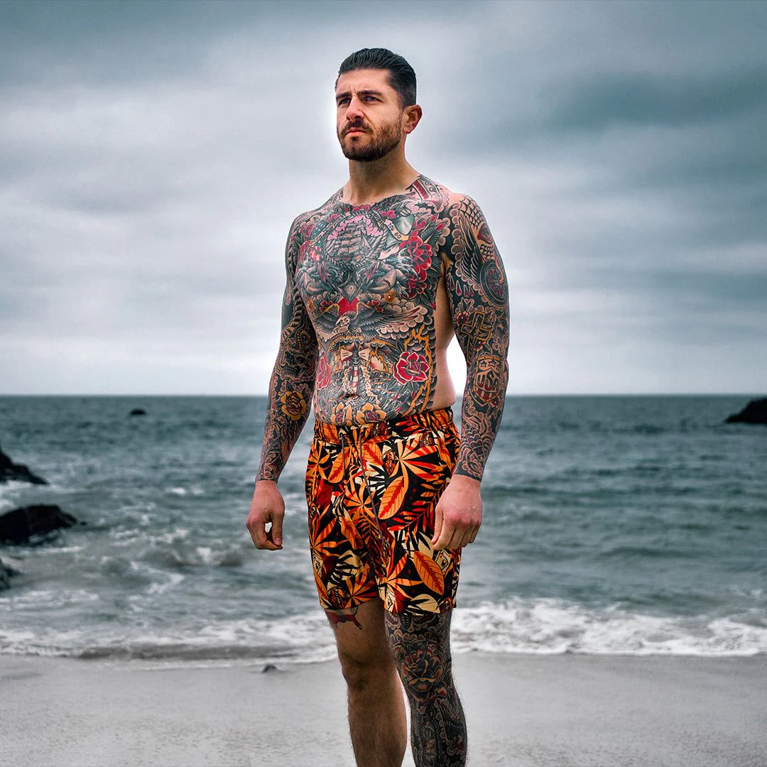 Reaper Floral Boardshort - Image 4