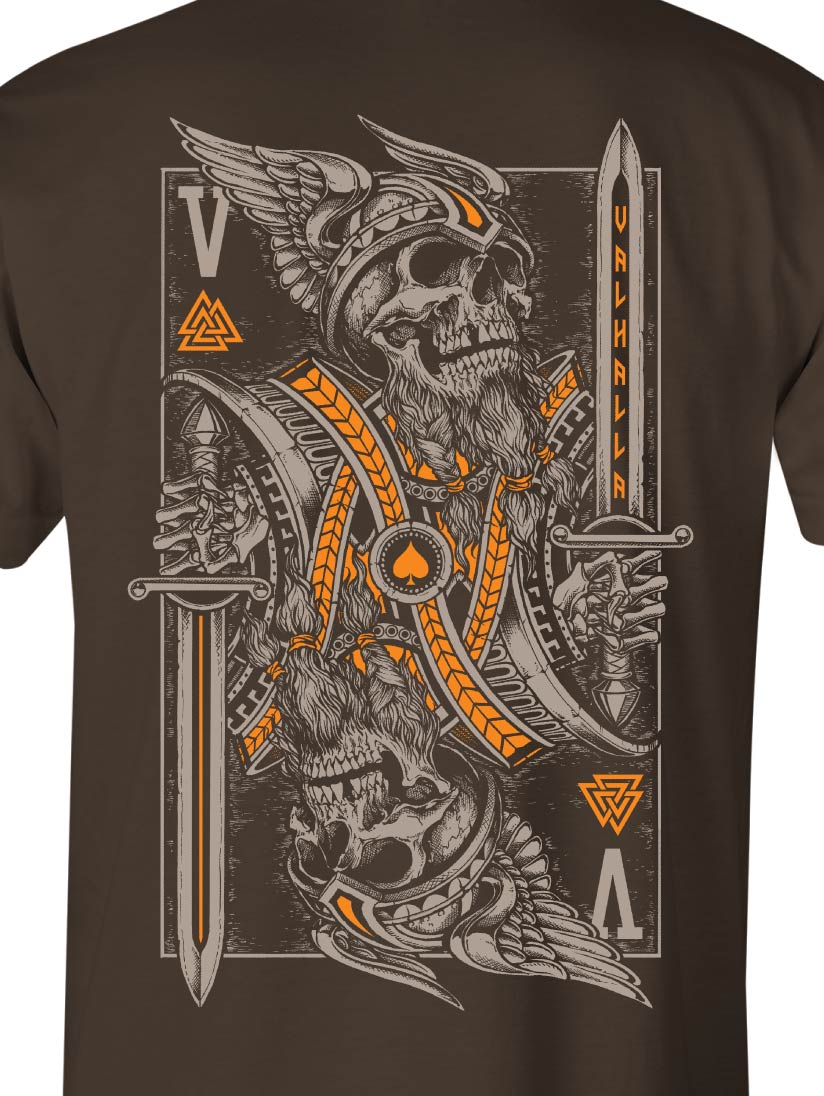 Valhalla Card Tee - Image 3