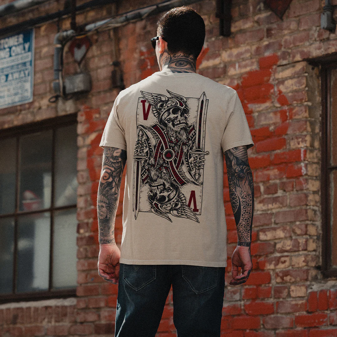 Valhalla Card Tee - Image 3