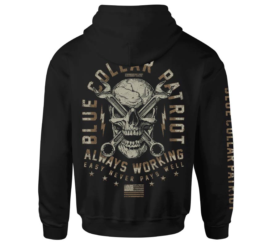 Working Skull Hood